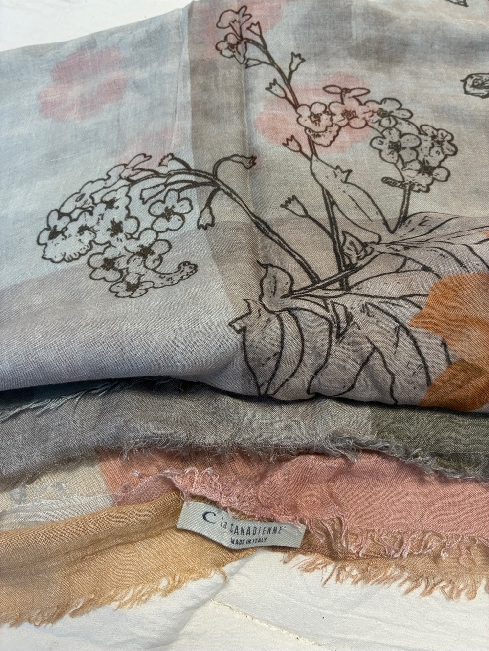 LA CANADIENNE MADE IN ITALY SCARF